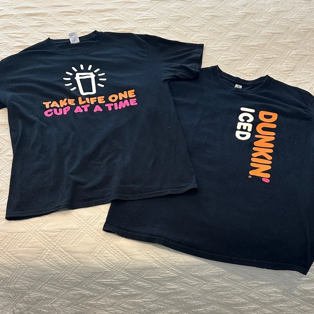 Dunkin’ Donuts tees - Picture 1 of 6